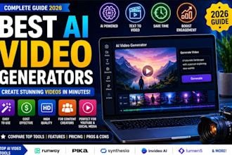 develop saas ai video creator app, ai content app, image generator app