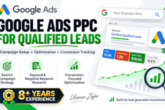 set google ads PPC campaigns for lead generation