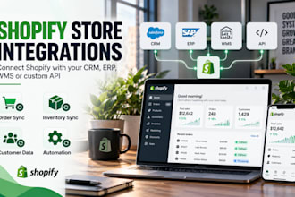 integrate shopify with your CRM erp wms marketplace