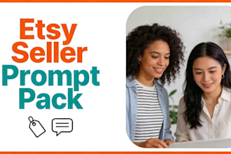 give you chatgpt prompts for etsy product titles descriptions
