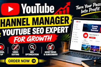 create and set up a professional youtube channel
