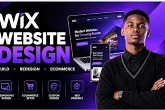 build wix website design, wix website redesign