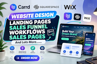 be your carrd website designer carrd landing page redesign carrd website