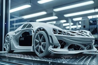 create custom automotive cad, car parts and 3d printed body kits