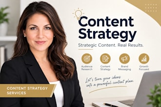 create a strategic content plan and SEO content strategy for your business
