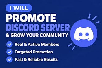 promote your discord server and grow your community