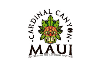 design creative funky fresh logo for our maui coffee farm