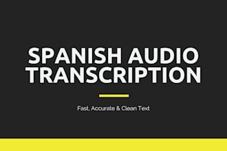 transcribe spanish audio and video accurately