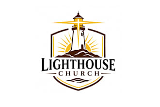 design high quality excellent lighthouse  logo with free source file