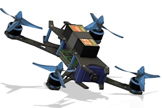 mechanical cad design for fpv drones custom uav robotics prototypes