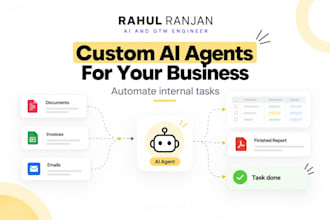 build a custom ai agent to automate your business tasks