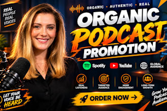do organic podcast promotion youtube podcast promo to grow new audience globally
