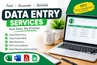 be your data entry expert