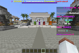 develop your minecraft server or network