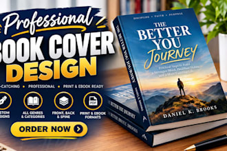 do book cover design, ebook cover, kdp book cover