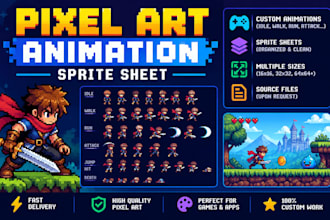 create custom pixel art backgrounds and game environment
