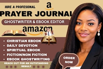 ghostwrite your daily christian prayer journal