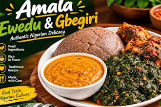 do amala, ewedu, gbegiri and morogbo