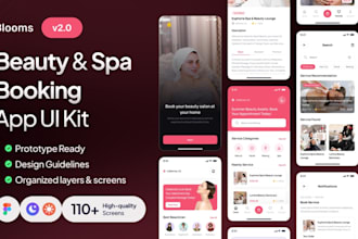 develop a custom online salon booking app, spa, barber, beauty appointment app