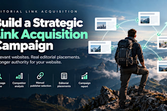 build an editorial link acquisition campaign