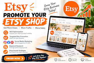 promote etsy shop etsy cro etsy marketing to boost etsy sales etsy promotion