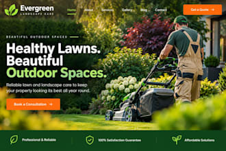 design squarespace landscaper website lawn care landscaping quote request form