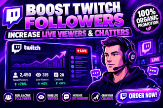 promote your twitch livestream to get more audience twitch live viewers twitch
