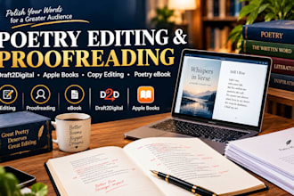 do poetry editing draft2digital apple books copy editing proofread poetry ebook