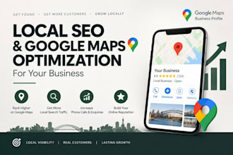 local SEO and google maps optimization for your business