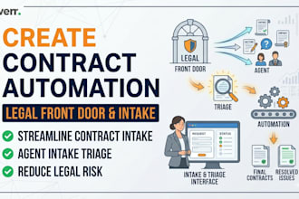 create contract automation legal front door contract intake agent intake triage
