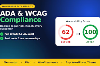fix ada and wcag accessibility issues on your wordpress website