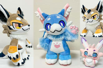 craft soft cuddly custom plush dolls personalized handcrafted animal plush toy