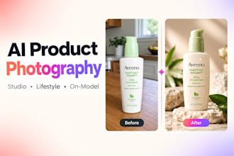 create ai product photos and fashion model images