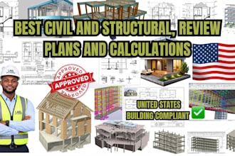 do civil and structural engineering, foundation plans, engineering calculations