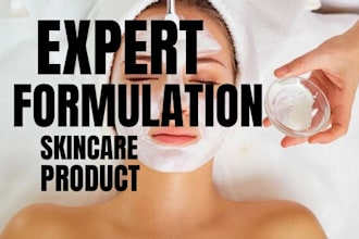 formulate expert skincare products, cosmetic formulas and clean beauty products