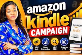 do amazon kdp ads, ebook promotion, kindle marketing campaign and kdp SEO