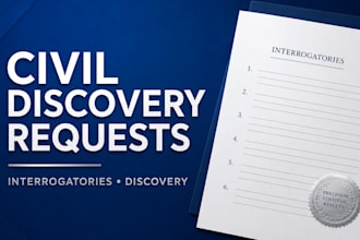 draft professional civil interrogatories and discovery requests