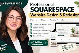 design squarespace website redesign squarespace therapy and weebly website