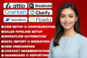 setup attio twenty CRM folk onehash CRM breakcold clarify ai salesflare ploomes
