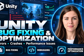 fix bugs and optimize your unity game