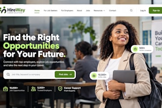 design squarespace recruiter website recruitment website candidate application
