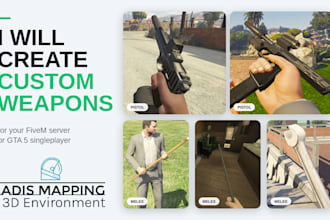 create custom weapon for your fivem server or gtav single