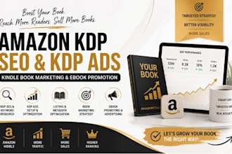 do amazon KDP ads campaign KDP SEO kindle book marketing and ebook promotion