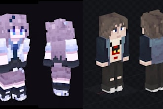 create you a custom minecraft skin