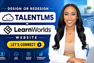 setup elearning course on talentlms, learnworlds, moodle lms, learndash and h5p