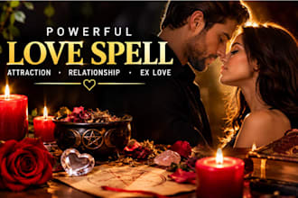 cast powerful obsession love spell for attraction, relationship, get ex back
