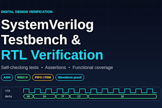 design synthesizable rtl and systemverilog uvm testbench