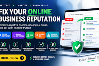 fix your online reputation ORM brand reputation and reverse SEO removal