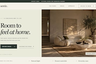 build a responsive one page website or landing page