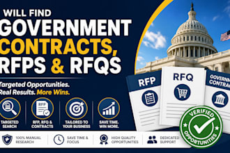 find government federal state contracts research rfps and rfqs for your business